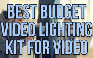 Best budget video lighting kit for video featured image