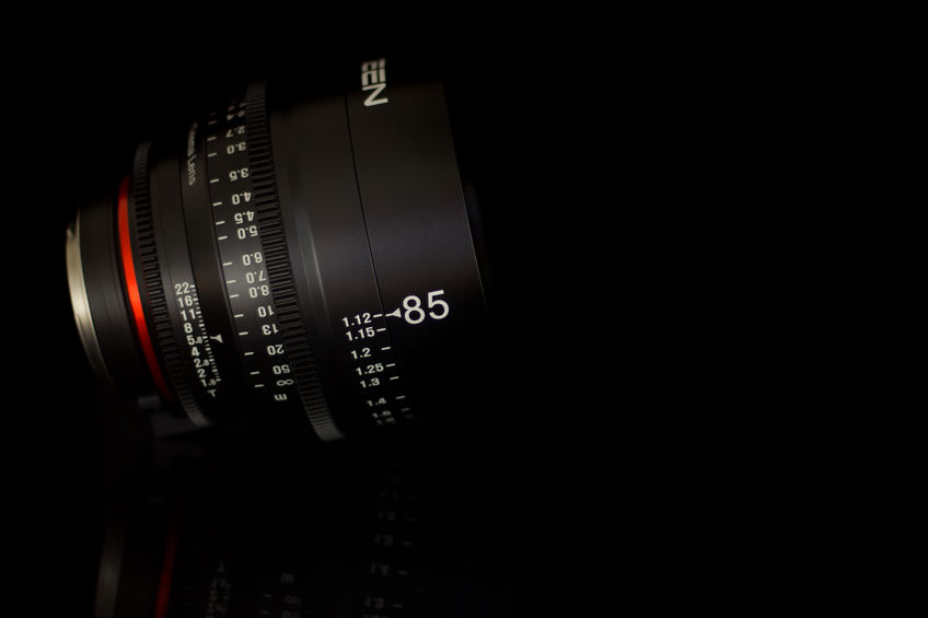 cinema lens 85mm