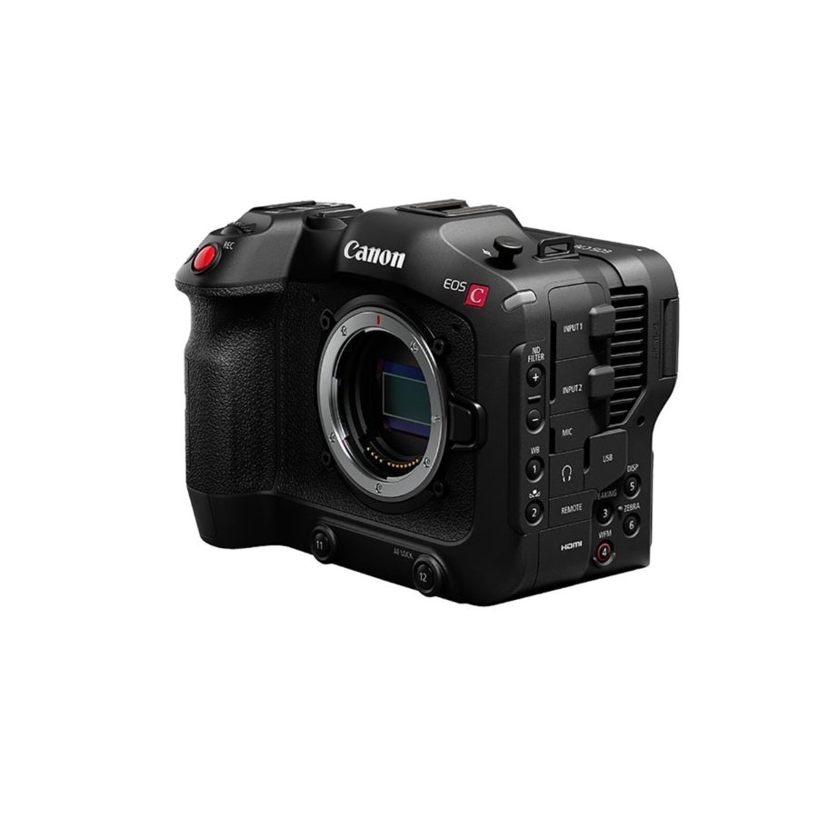 canon eos c70 rf front right