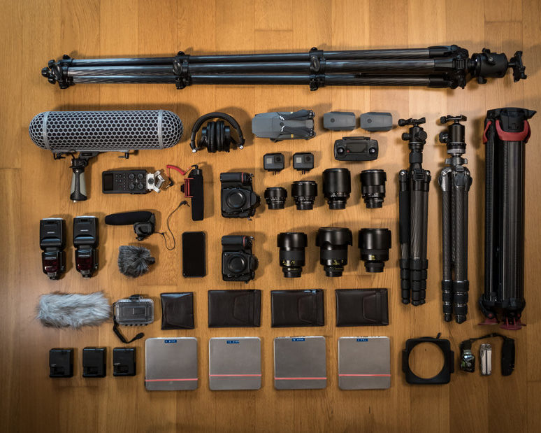 Photography and film making gear