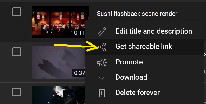 How To View Unlisted Videos On YouTube 9 Get Shareable link YouTube