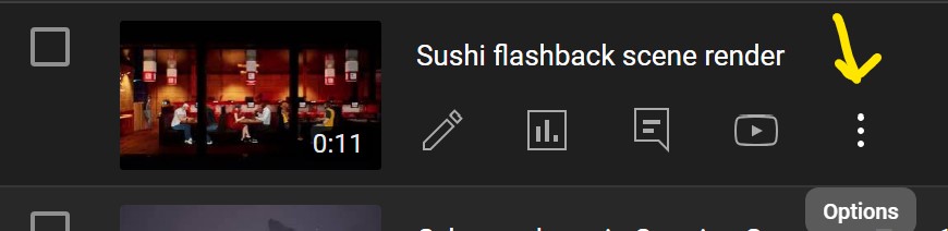 How To View Unlisted Videos On YouTube 8 YouTube Studio Options menu