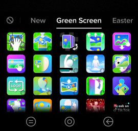 TikTok Green Screen effect how to