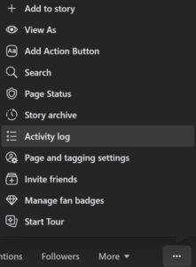 How To Find and Delete Videos You've Watched On Facebook 2 Facebook Activity Log Desktop