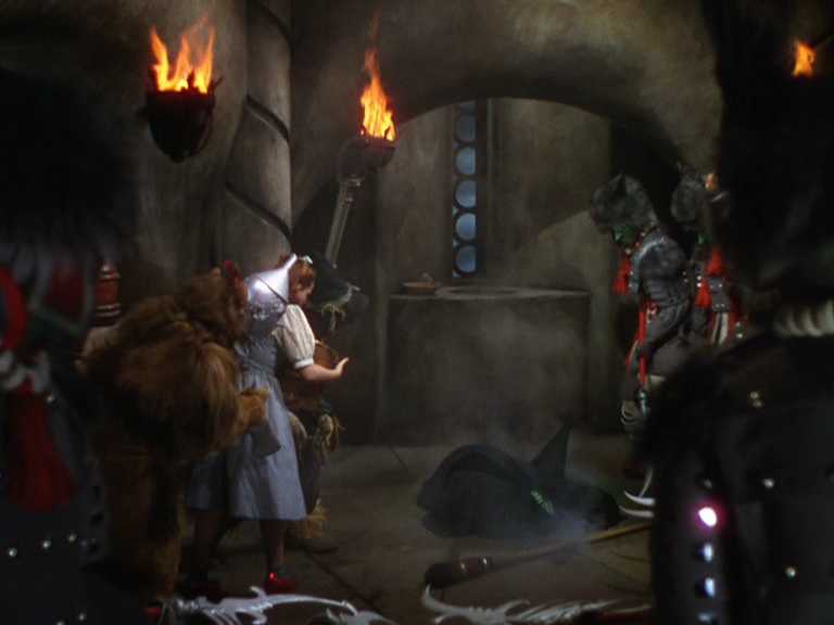 Deus ex Machina in Film & Literature. Definition & Examples. 4 Dorothy stands in the Witch’s stone chamber as smoke rises from the floor where the Wicked Witch has melted, while armed guards look on.