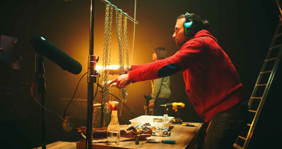 What Does a Sound Designer Do? Job Description, Salary & How to Start 3 Foley artist at work