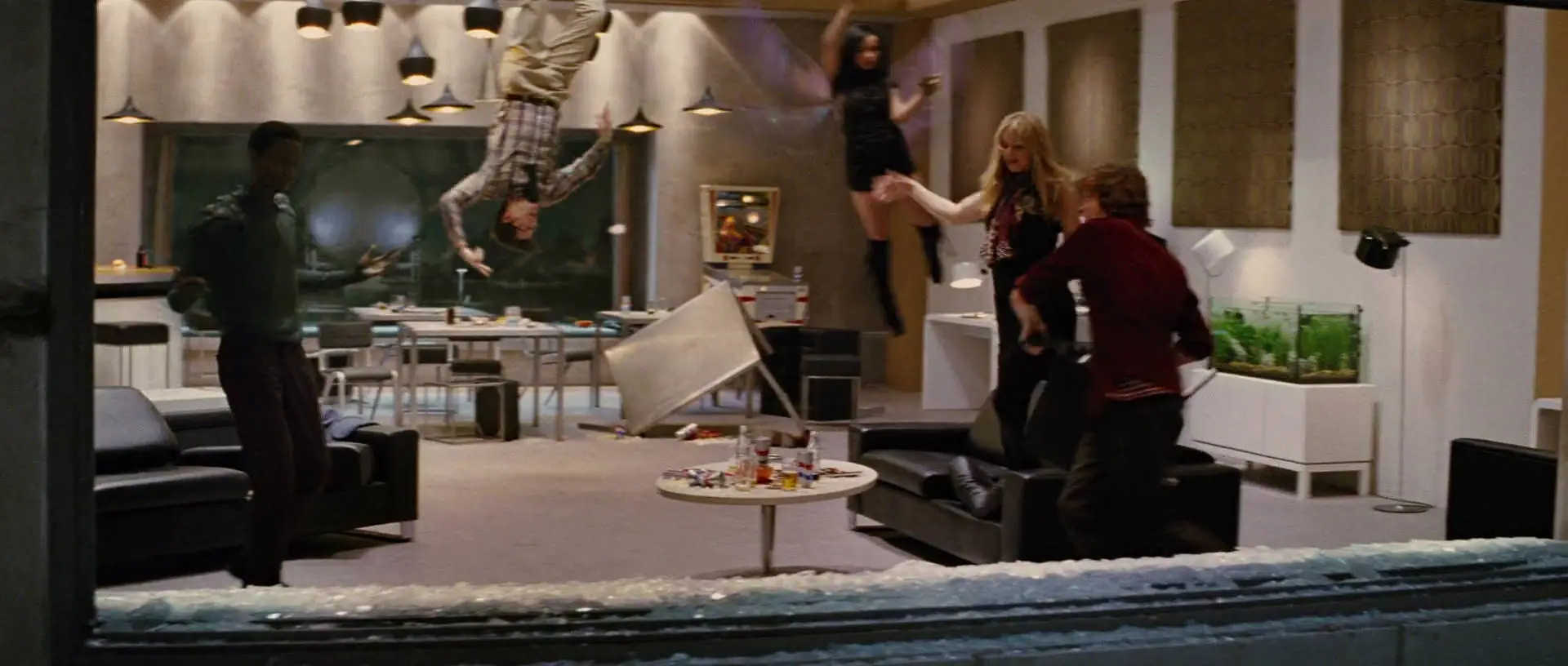 Origin Stories in Film: Types, Structure, and Meaning 5 Mutants in a modern lounge jump, flip, and celebrate as they experiment with their powers together.