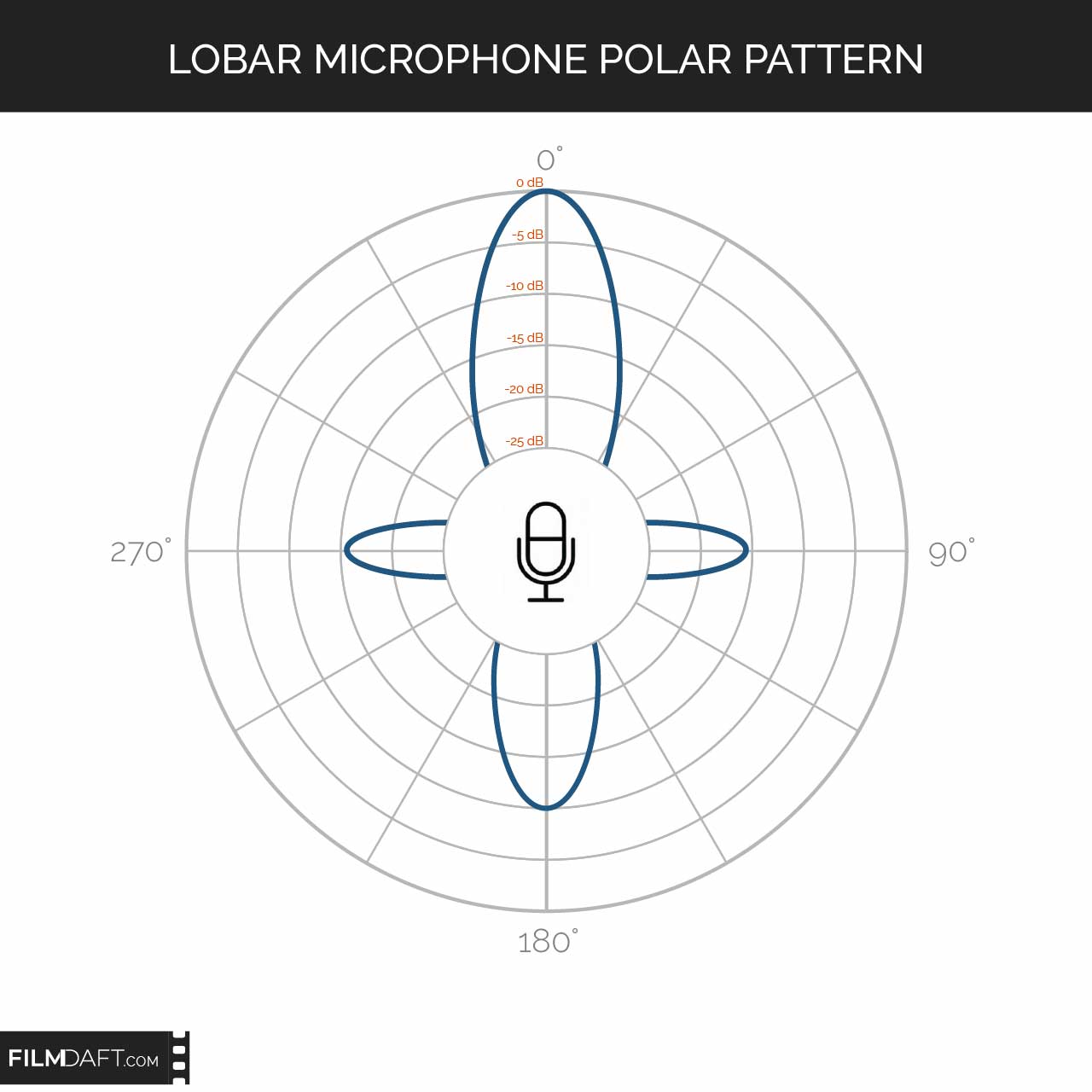 What Are Microphone Polar Patterns? Definition 9 Lobar Microphone Polar Pattern