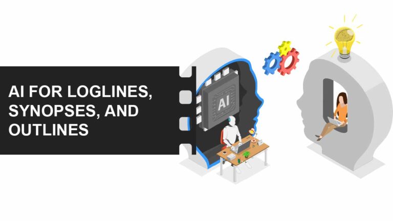 AI for Screenwriting and Development 5 AI for Logline synopsis outline pros and cons featured image