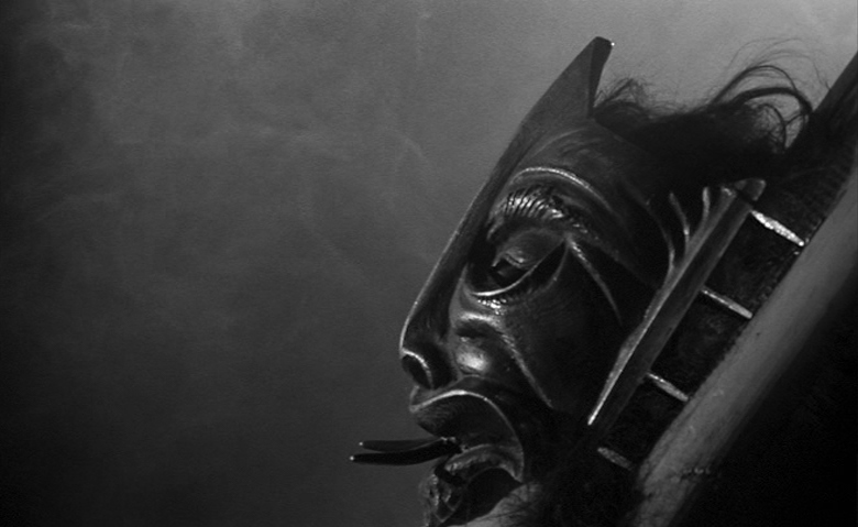 Mario Bava: The Man Who Invented Italian Horror 3 A metal mask lined with sharp spikes is shown in close view under harsh black-and-white lighting.