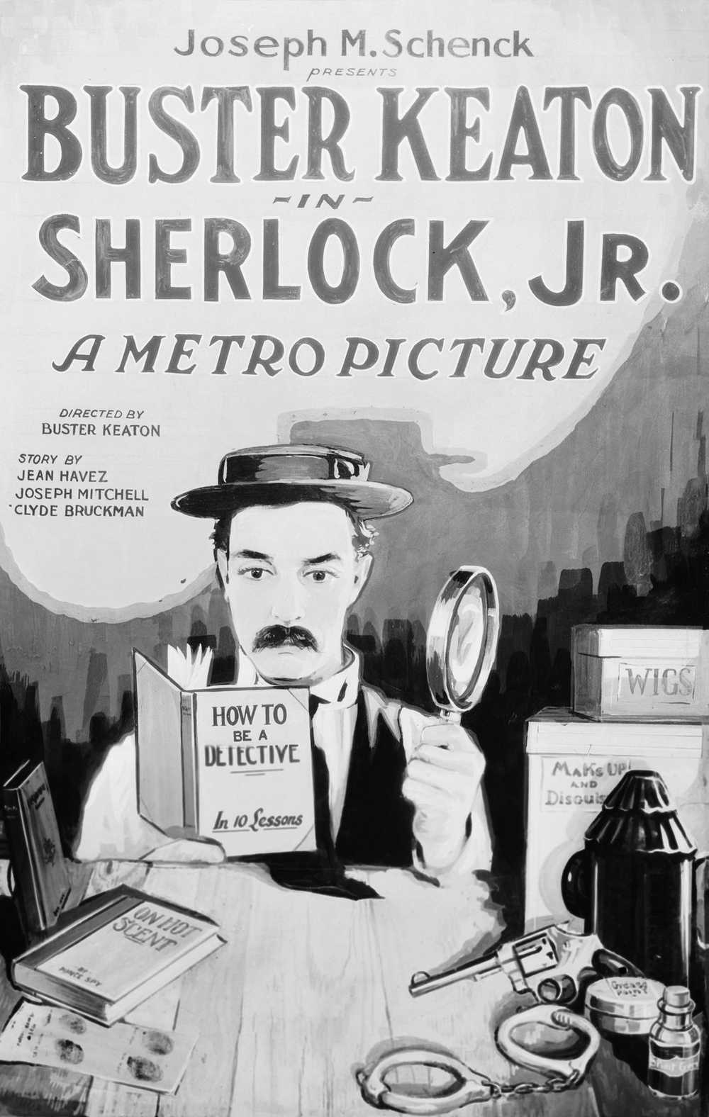 The Best Slapstick Comedies: 12 Funniest of All Time 4 The Sherlock, Jr. movie poster (1924)